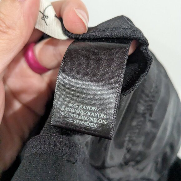 Ann Taylor Stretch Legging Pants with Zipper Pockets Black Size Small - Picture 4 of 5